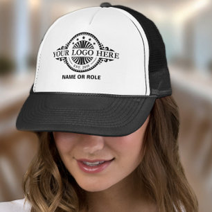 Boné Logotipo e Promocional de texto personalizados