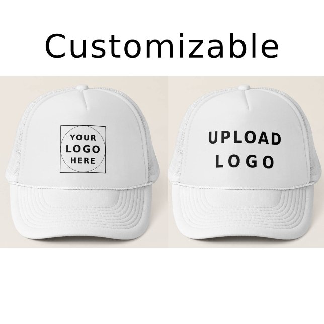 Boné Logotipo Empresarial Personalizado da Empresa | Fu (Criador carregado)