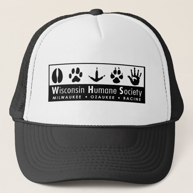 Boné Logotipo humano da sociedade de Wisconsin (Frente)