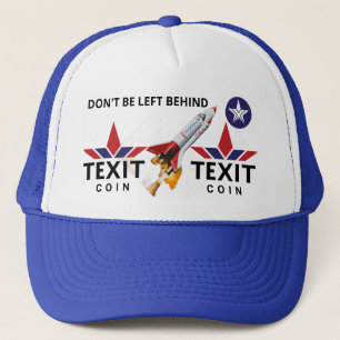 Boné Logotipo Oficial da Texit Coin, Rockship, TXC Estr