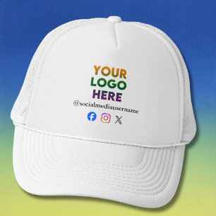 Boné *Logotipo Personalizado e Empresa de Mídia Social