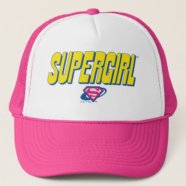 Boné Logotipo Pop Supergirl (Frente)