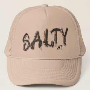 Boné Logotipo "Salty AF" Sandy Beach