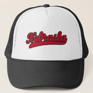Boné Logotipo Script do Nebraska Orgulho de Estado Ve