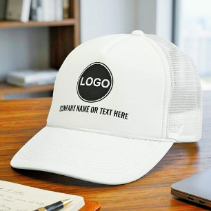 Boné (Logotipo Simples de Negócios Com Texto) Promocion