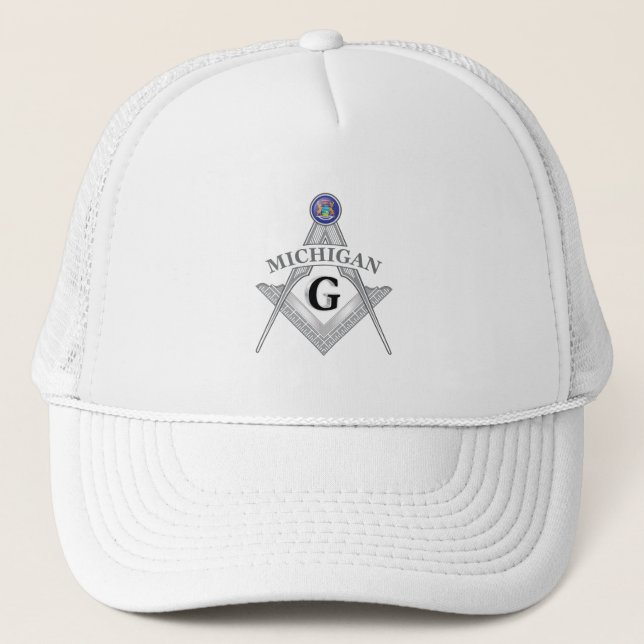 Boné Loja de Freemasonry do estado de Michigan (Frente)