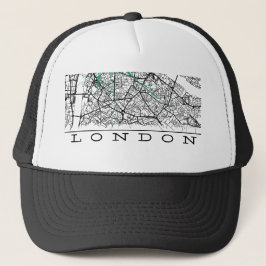 Boné London Map cap