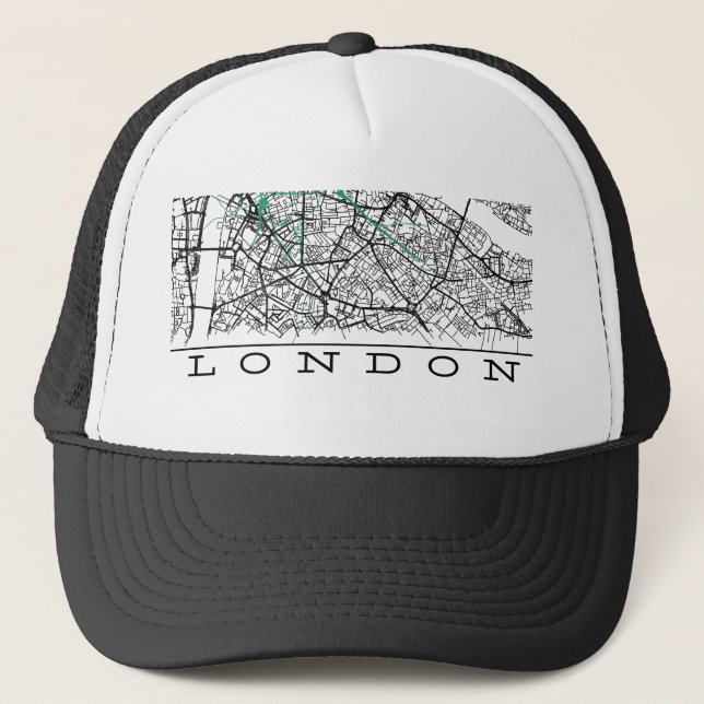 Boné London Map cap (Frente)