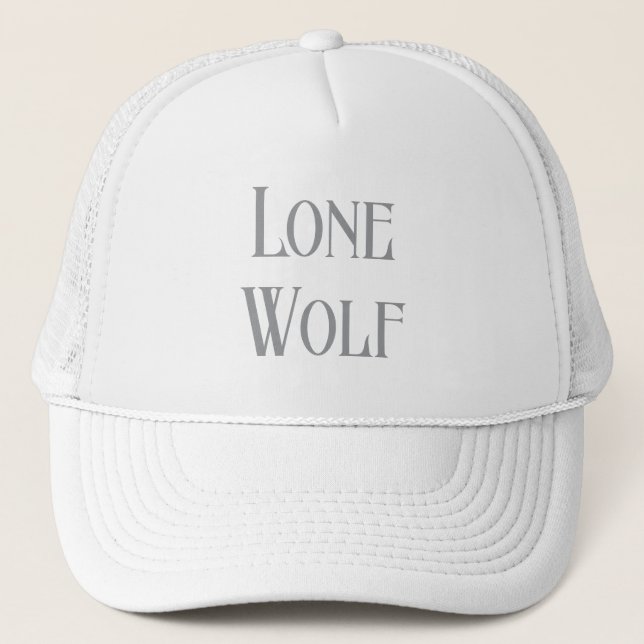 Boné Lone Wolf Male Sigma Modern Minimalist (Frente)
