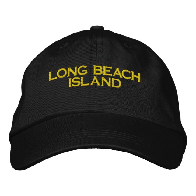 Boné LONG BEACH ISLAND Embroidered Hat (Frente)
