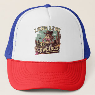 Boné Long live the cowgirl