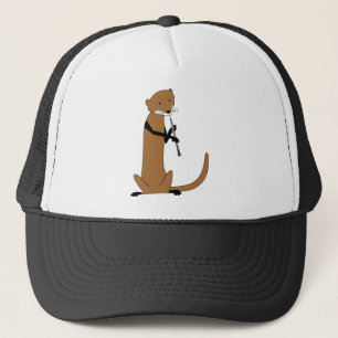 Boné Lontra que joga o Oboe
