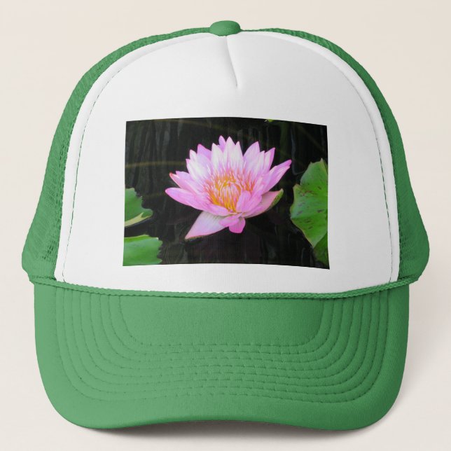 Boné Lotus Waterlily Hat Rosa (Frente)