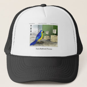 Boné Louças para Banheiro da Parrot Camisetas Canecas C
