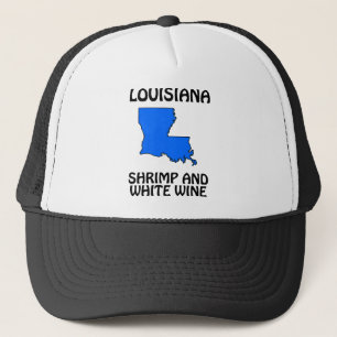 Boné Louisiana - Camarão e Vinho Branco