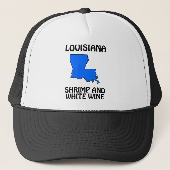 Boné Louisiana - Camarão e Vinho Branco (Frente)