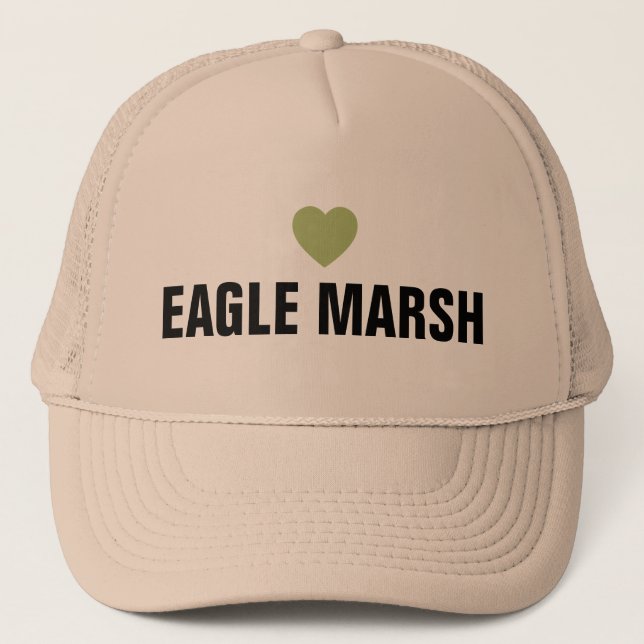 Boné Love Eagle Marsh™ Trucker Hat (Frente)