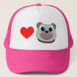 Boné Love Pugs