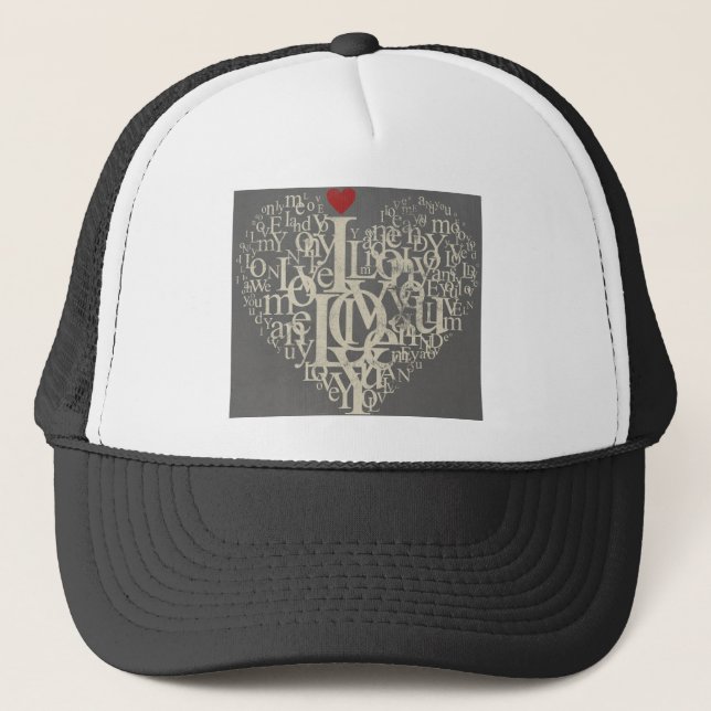 Boné Love Trucker Hat (Frente)