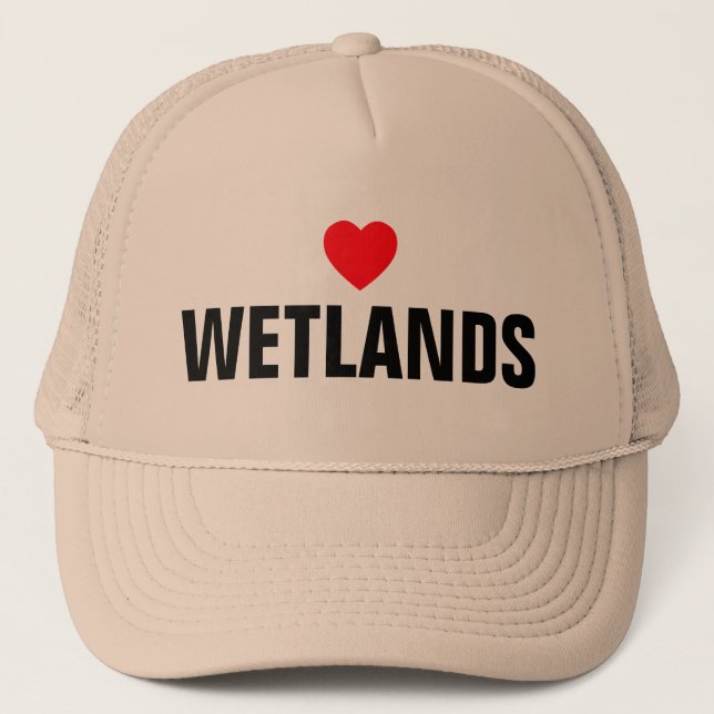 Boné Love Wetlands™ Trucker Hat (Frente)