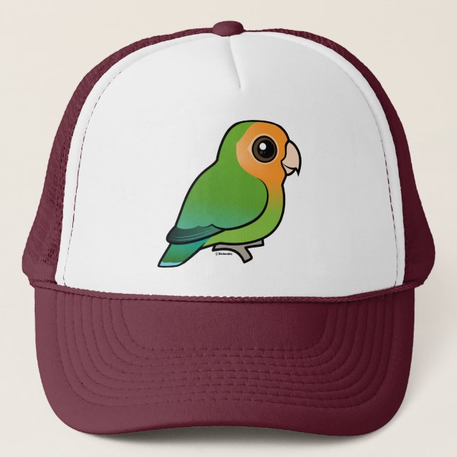 Boné Lovebird Pêssego-enfrentado Alaranjado-enfrentado (Frente)