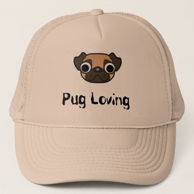 Boné Loving do Pug (Frente)