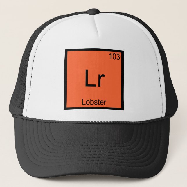 Boné Lr - Camiseta do Símbolo do Elemento Químico Engra (Frente)