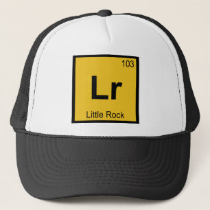 Boné Lr - Little Rock Arkansas Química Tabela Periódica
