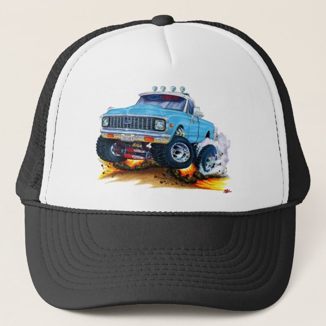 Boné Lt 1970-72 de Chevy CK1500 BlueTruck (Frente)