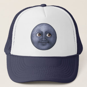 Boné Lua azul escuro - Emoji