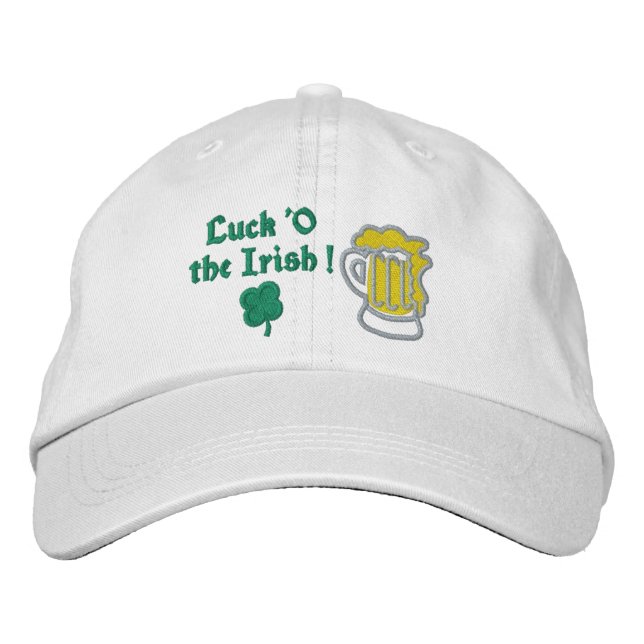 Boné Luck of The Irish Embroidered Cap (Frente)