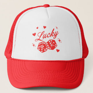 Boné Lucky in Love-Vegas Bachelorette Trucker Hat