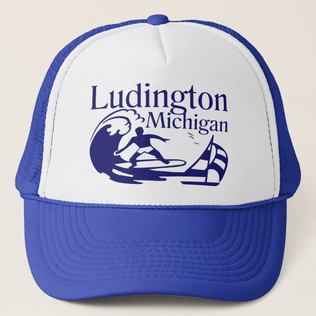 Boné Ludington Michigan (Frente)