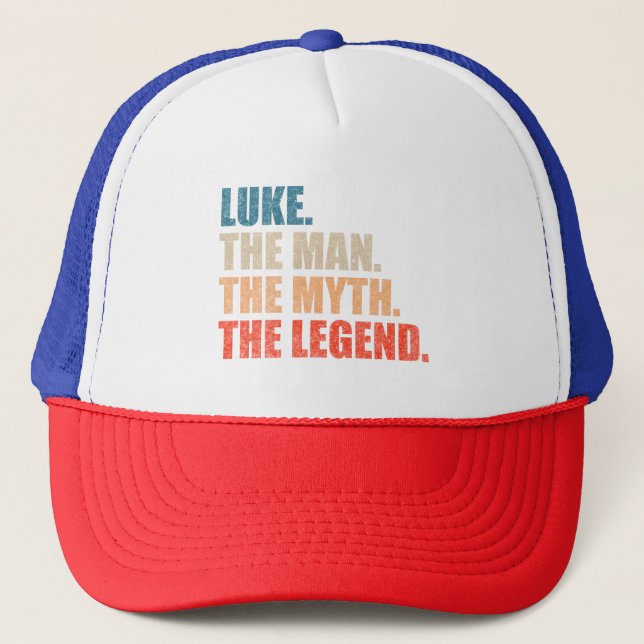 Boné Luke O Homem O Mito A Lenda (Frente)