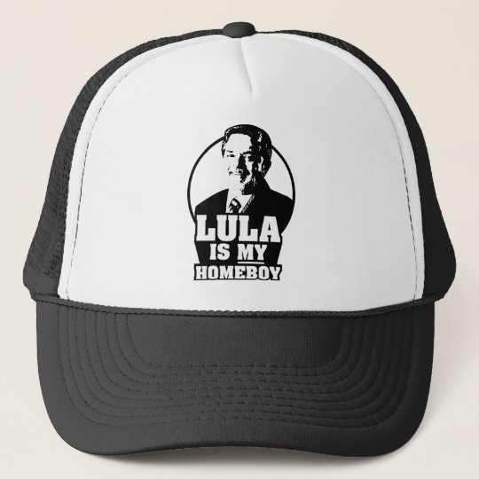 Boné Lula da Silva é meu ficar em casa! | Zazzle.com.br