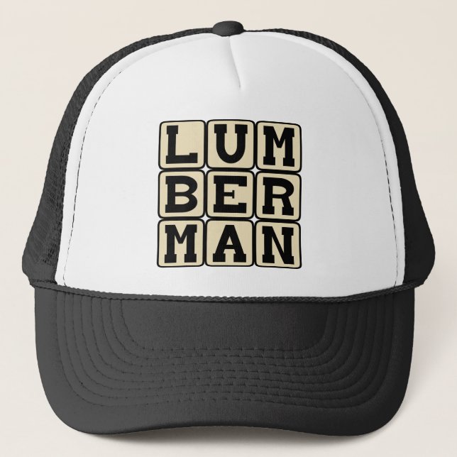 Boné Lumberman, Timber Cutter (Frente)