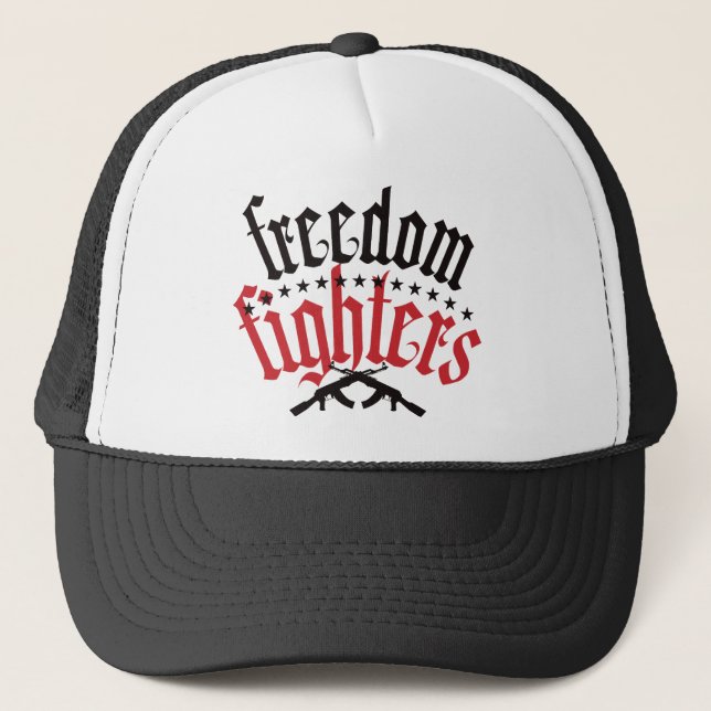 Boné Lutadores AK47 da liberdade (Frente)