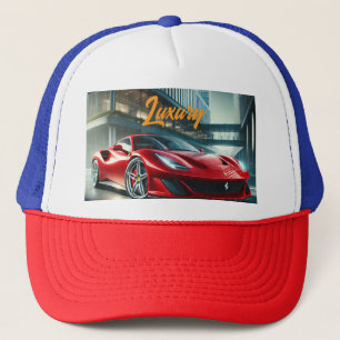 Boné Luxury Ferrari Car Design Hat
