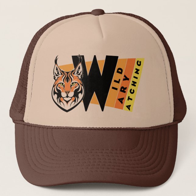 Boné Lynx - Wild. Cuidado. Observando (Frente)