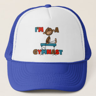 Boné Macaco Eu sou um Ginasta