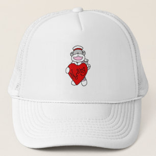 Boné Macaco Sock, adoro camisetas e presentes