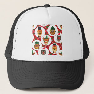 Boné macacos hipsteres de natal