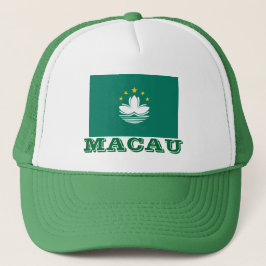 Boné MACAU Flag Hat   マカオの旗の帽子