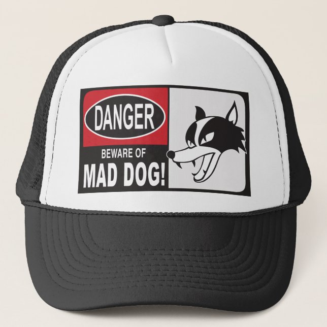 BONÉ MAD DOG キャップ001 (Frente)