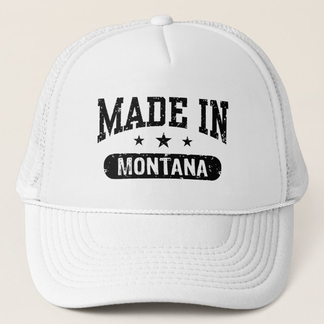 Boné Made In Montana (Frente)