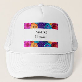 Boné "Madre Te Amo" - Chapéu do Dia das Mães