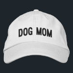 Boné Mãe de Cães| Legal Dog Lady<br><div class="desc">Você ama e se preocupa com elas como crianças, e elas te dão amor incondicional em troca. Você é uma mãe de cachorro e é a melhor coisa que já aconteceu com você! Um boné de beisebol incrível para a mãe que é criança tem 4 pés. Este legal chapéu bordado...</div>