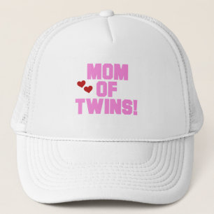 Boné Mãe de Camisetas de texto e presentes cor-de-rosa