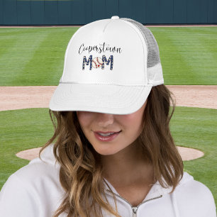 Boné Mãe de Cooperstown de Beisebol / Mãe Esportiva Pat