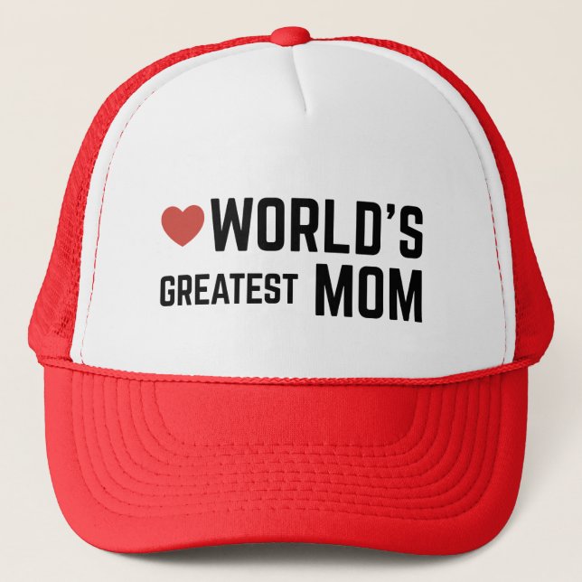 BONÉ MÃE MAIOR MUNDO (Frente)